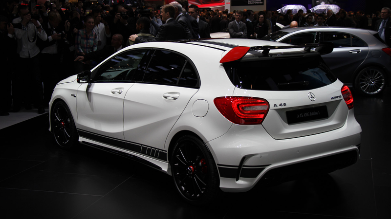 Illustration for article titled The Mercedes A45 AMG Edition 1 Is The Most Exclusive Mercedes Hatch Ever